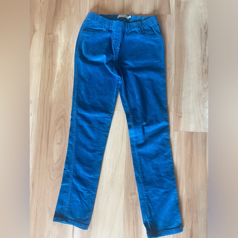 Mini Boden Blue Corduroy Pants 11Y